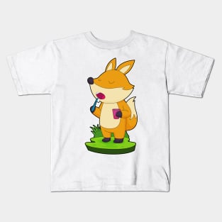 Fox Toothbrush Kids T-Shirt